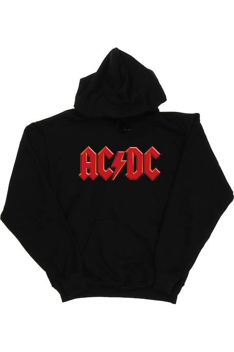 Ac/dc sweat à capuche coton  - vertbaudet enfant