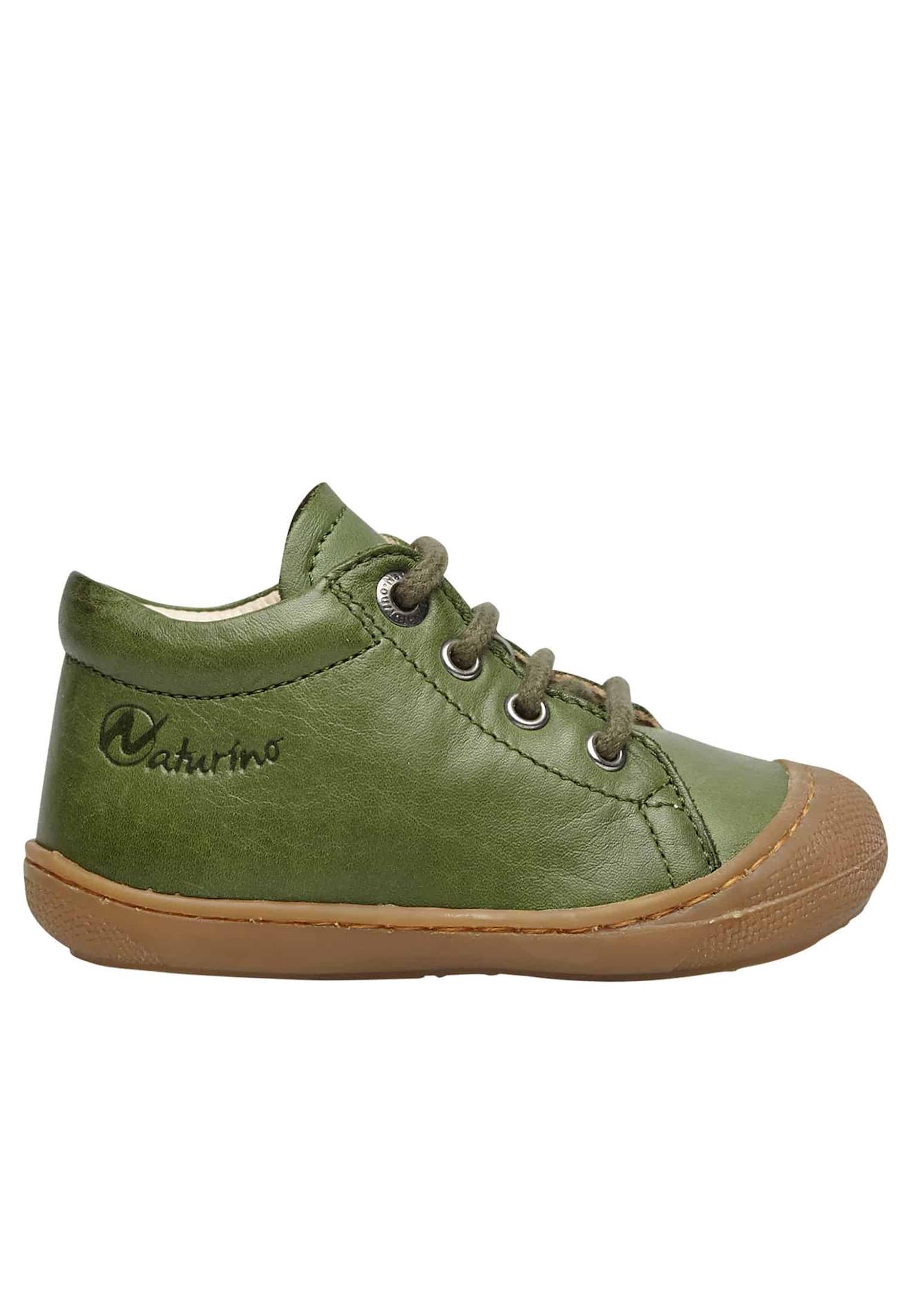 Chaussures En Cuir Cocoon Vert-