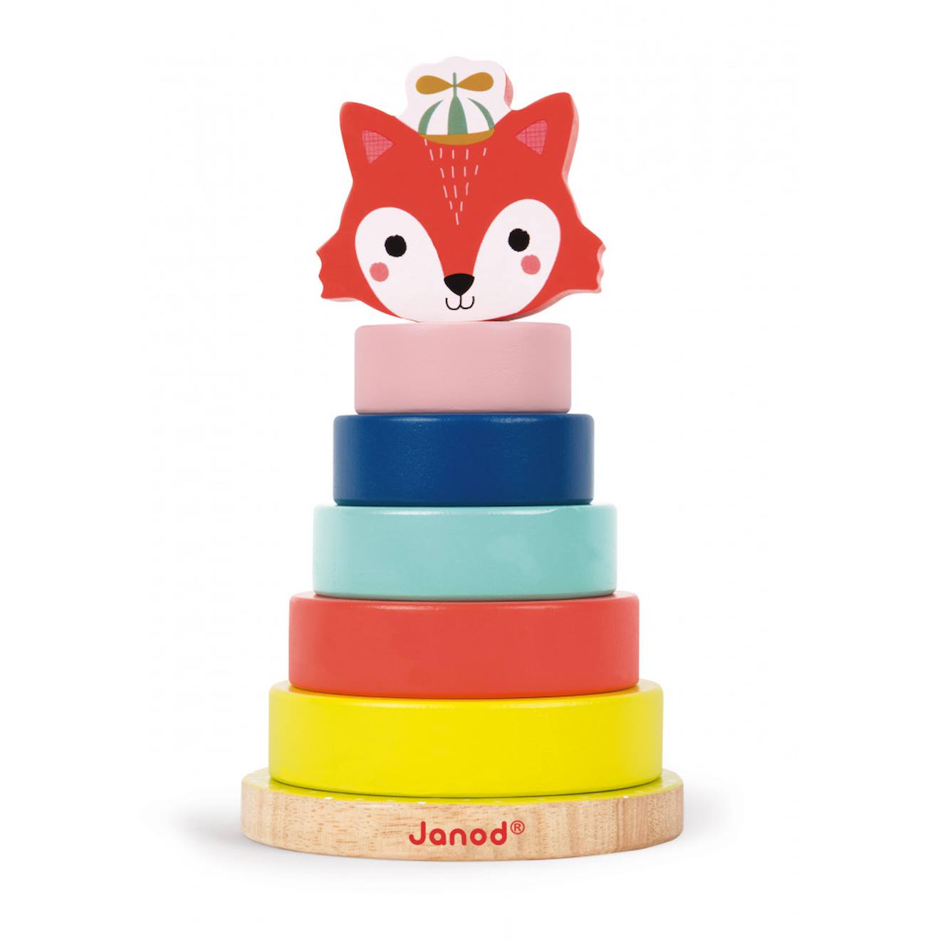 Empilable Renard Baby Forest Multicolore