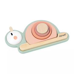 Jouet-Empilable sensoriel escargot 6 pièces