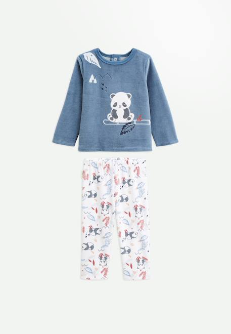 Bébé-Pyjama bébé 2 pièces en velours tao
