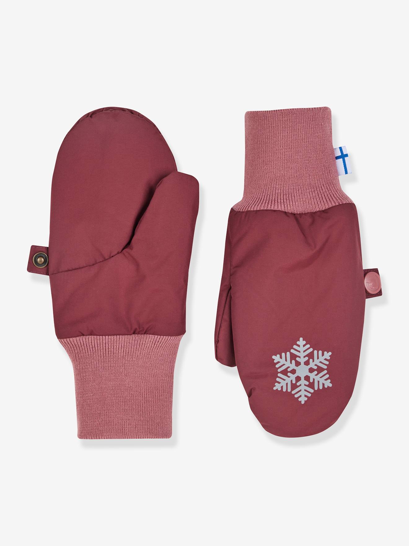 Moufles enfant imperméables RUKKANEN finkid grenadine