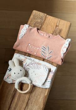Bébé-Pyjama, surpyjama-Pyjama bébé 2 pièces en velours matcha