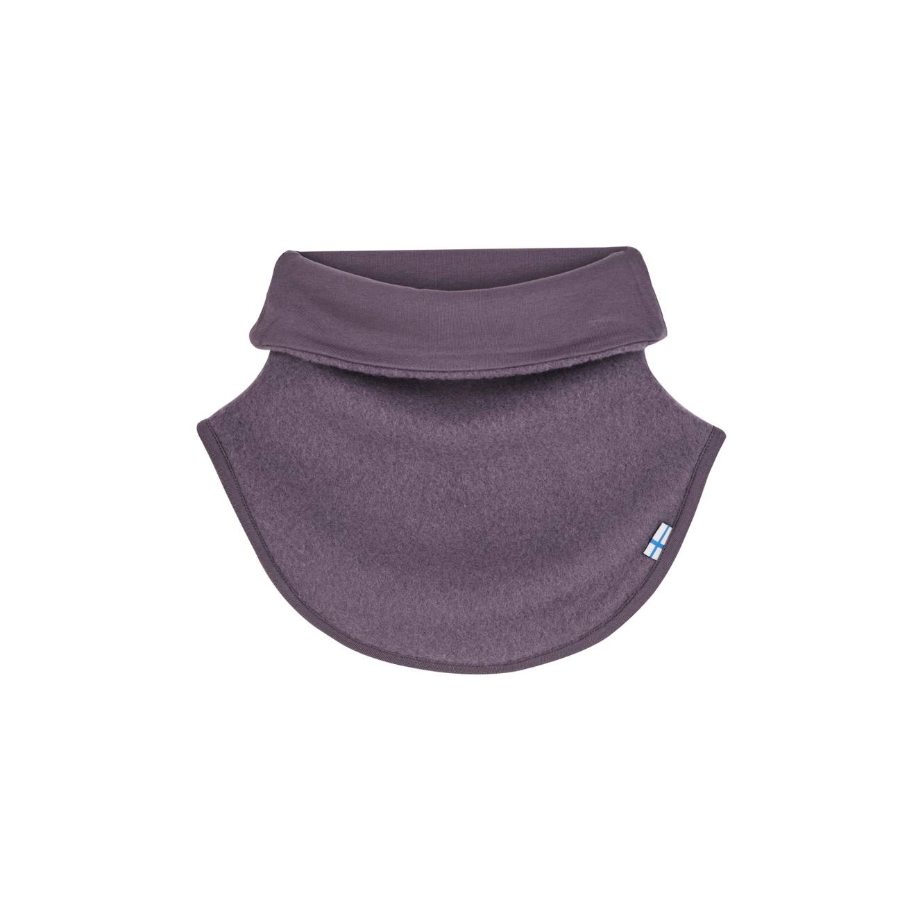 Cache-cou enfant en laine polaire KAULUS WOOL finkid prune