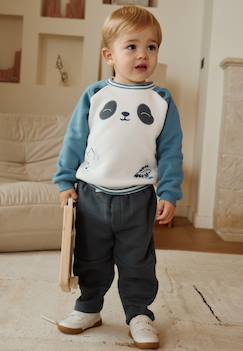 Ensemble bébé sweat et pantalon en molleton tao  - vertbaudet enfant