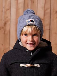 Ensemble garçon bonnet + snood + moufles/gants « Outdoor »  - vertbaudet enfant