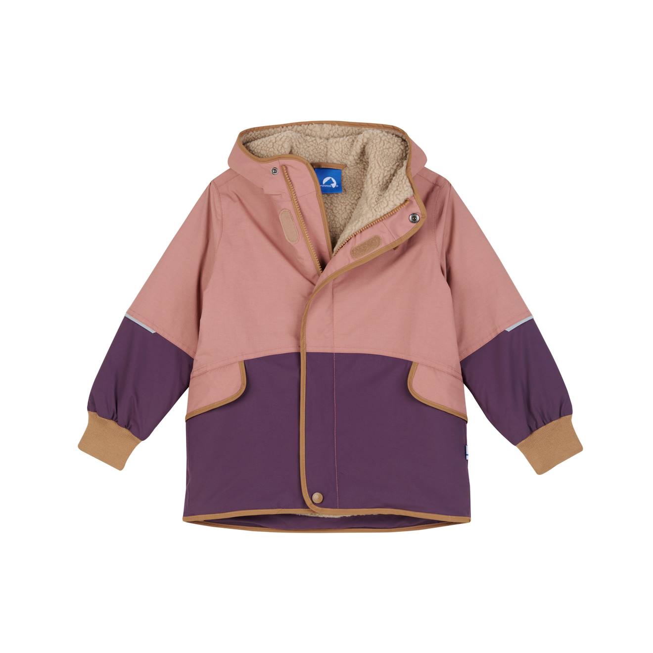 Veste d’hiver pour enfants doublée MOSKA MUKKA finkid pêche