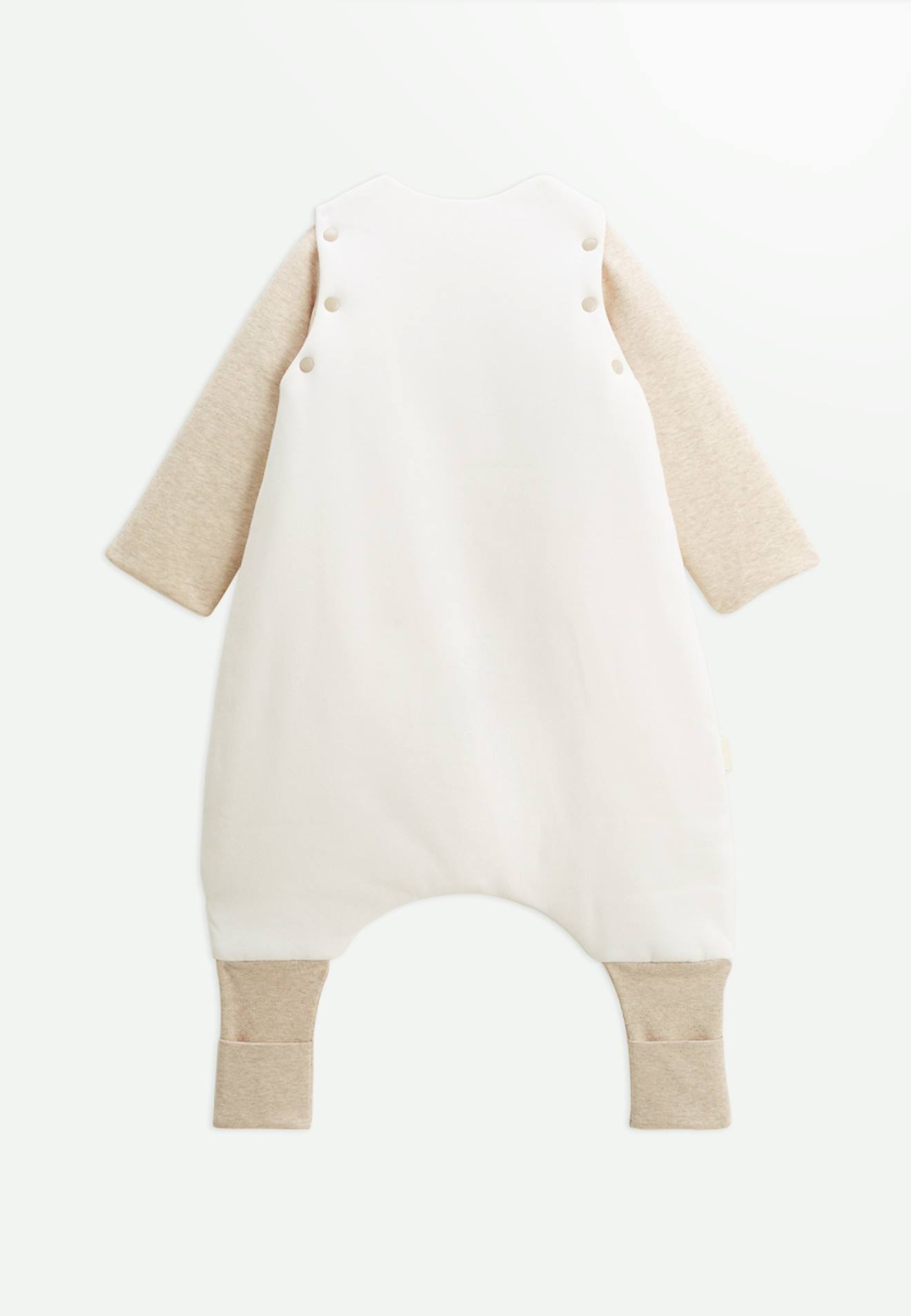 Petit Béguin Turbulette Hiver Velours Charlie - Pieds Retroussables Et Manches Amovibles