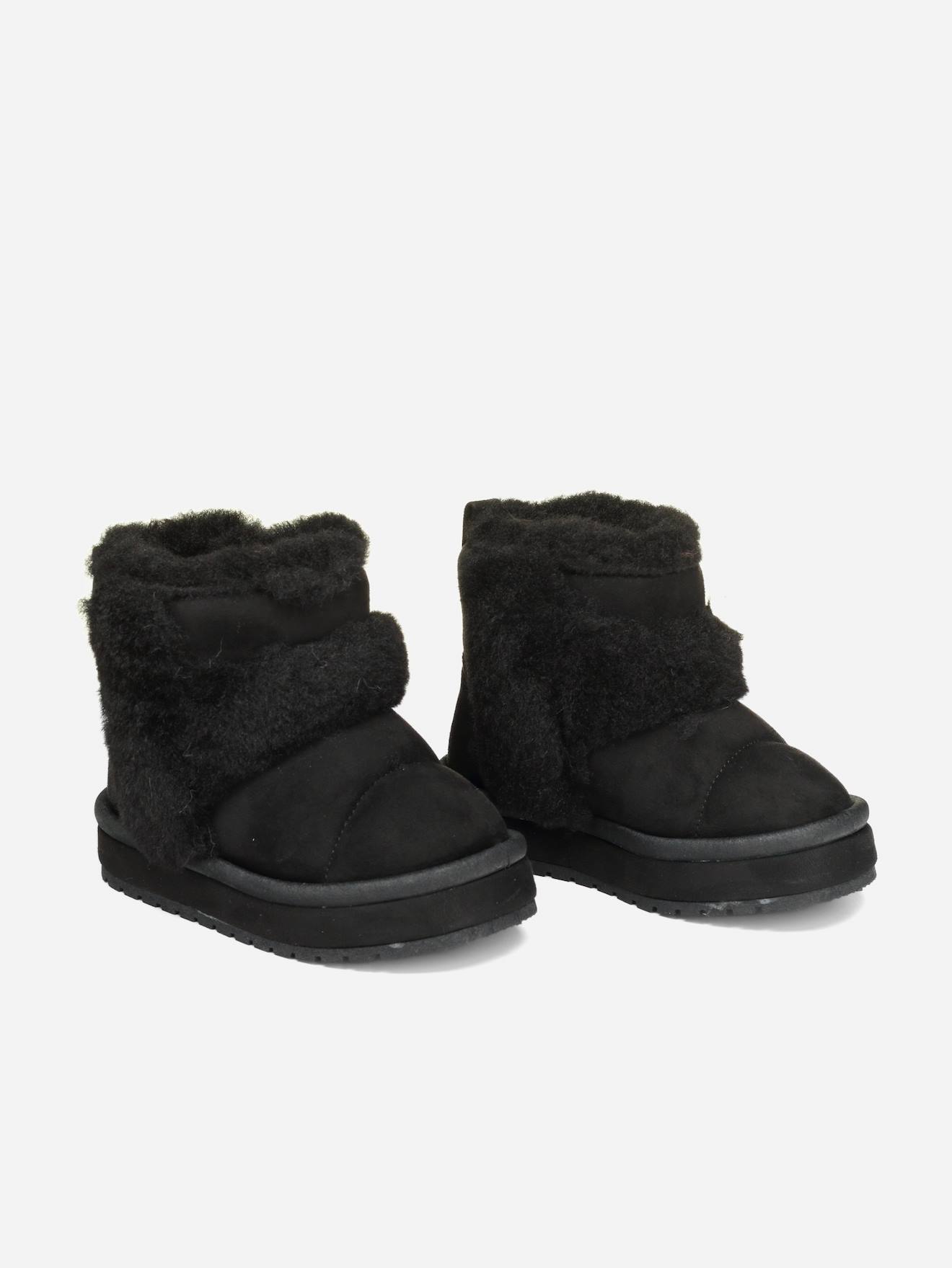 Bottines À Enfiler Noir