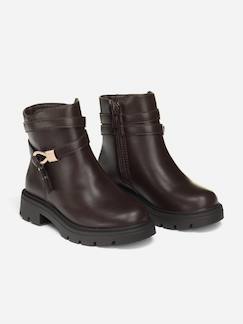 Chaussures-Bottines à zip
