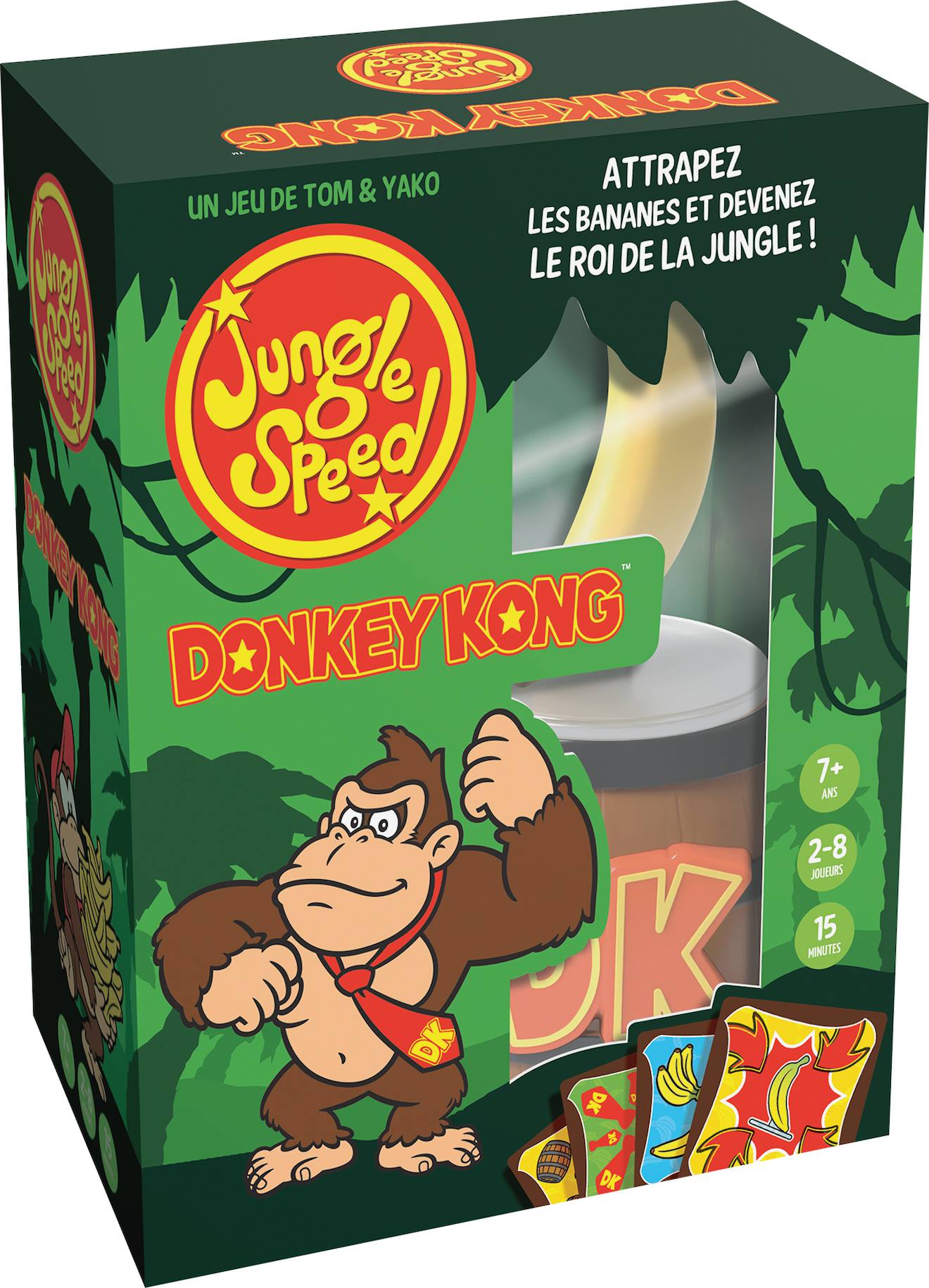 Jungle Speed Donkey Kong Jeu D'adresse Multicolore