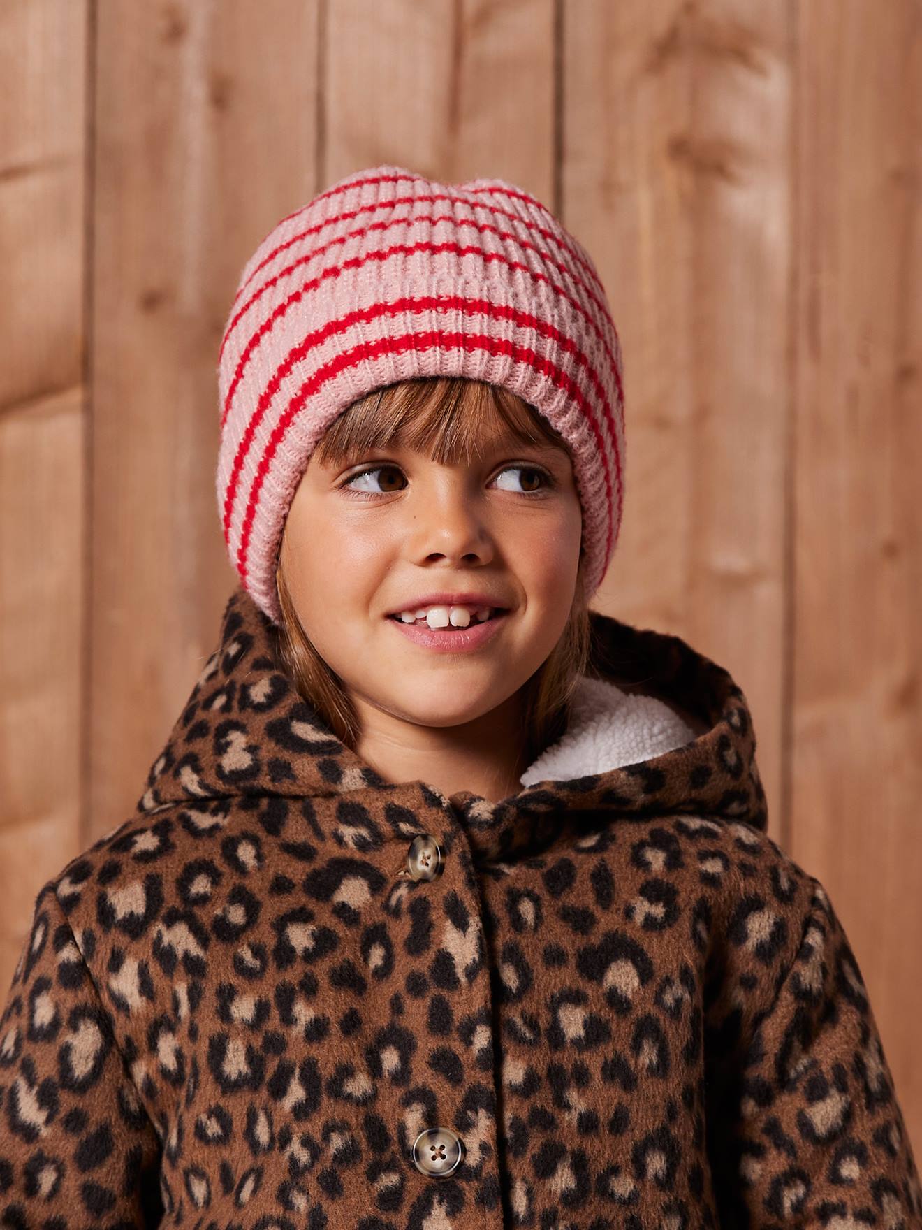 Ensemble ray fille bonnet snood mouflesgants blush 10$