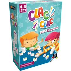 Jouet-Jeux de société-Jeu Clac clac, association et rapidité