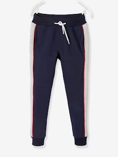 Garçon-Vêtements de sport-Pantalon jogger molleton bandes côtés garçon