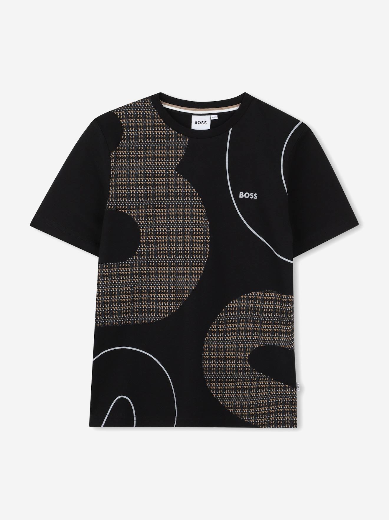 T-shirt Imprimé Pour Garçon Noir