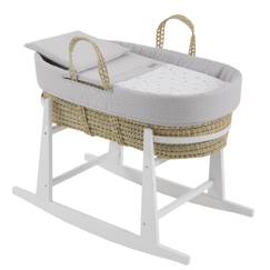 Couffin matelasse + support en bois  - vertbaudet enfant