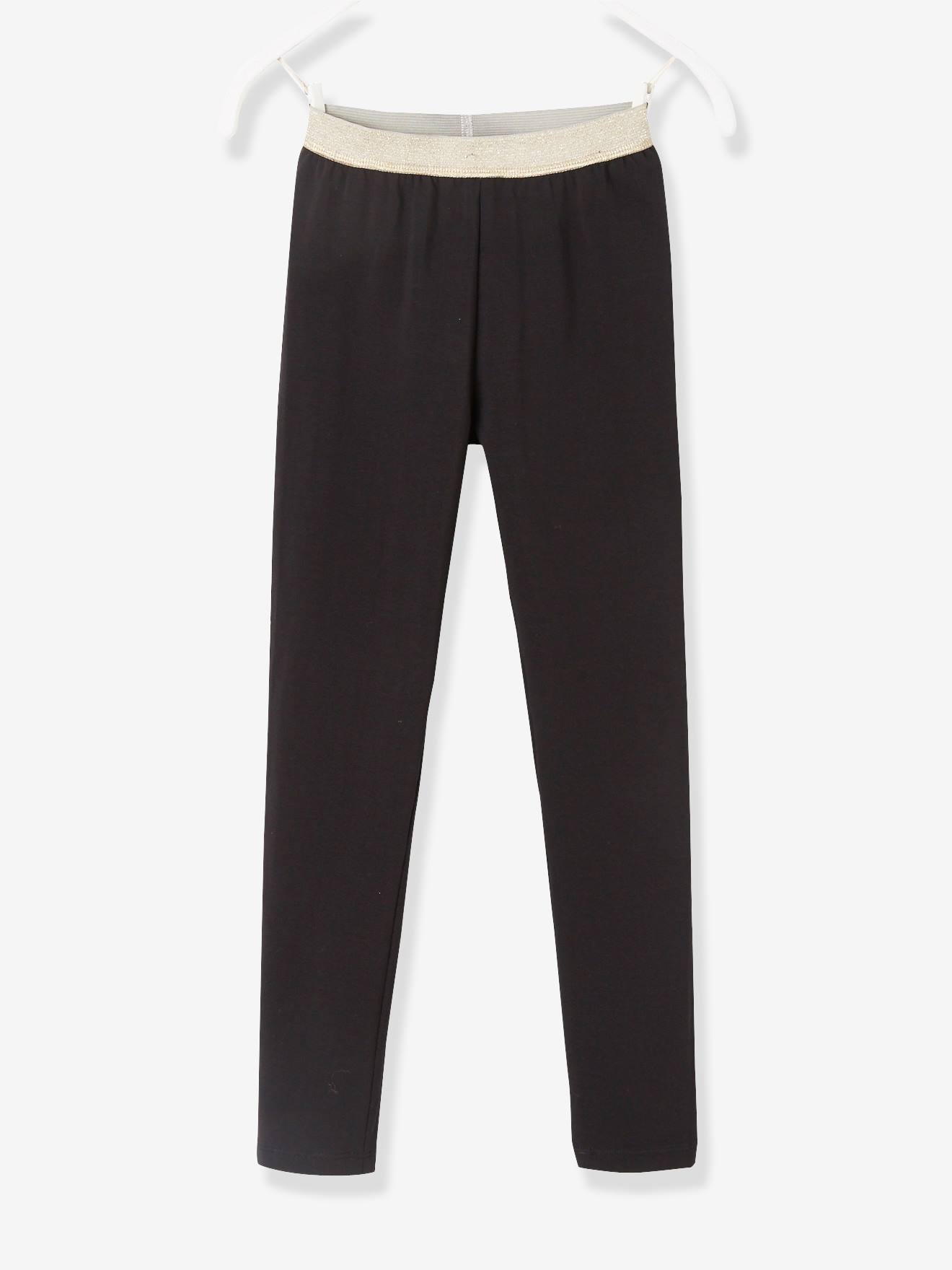 Legging fille ceinture irise Basics noir 6 €