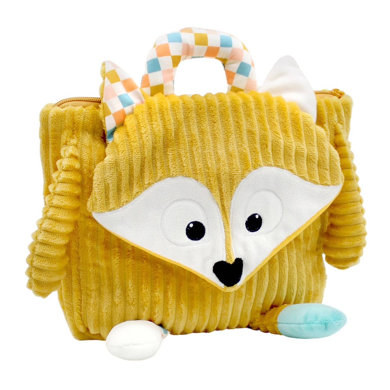 Sac Dos Enfant Velours - Cyranos Le Renard Jaune 35 €