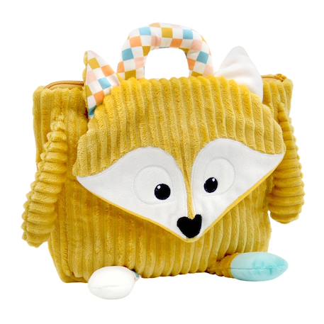 Fille-Sac à dos enfant velours - Cyranos le renard
