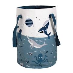 Chambre et rangement-Panier de rangement pour chambre enfant little deep blue
