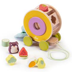 Jouet-Jouet à trainer hamster remorquable (9 pièces)