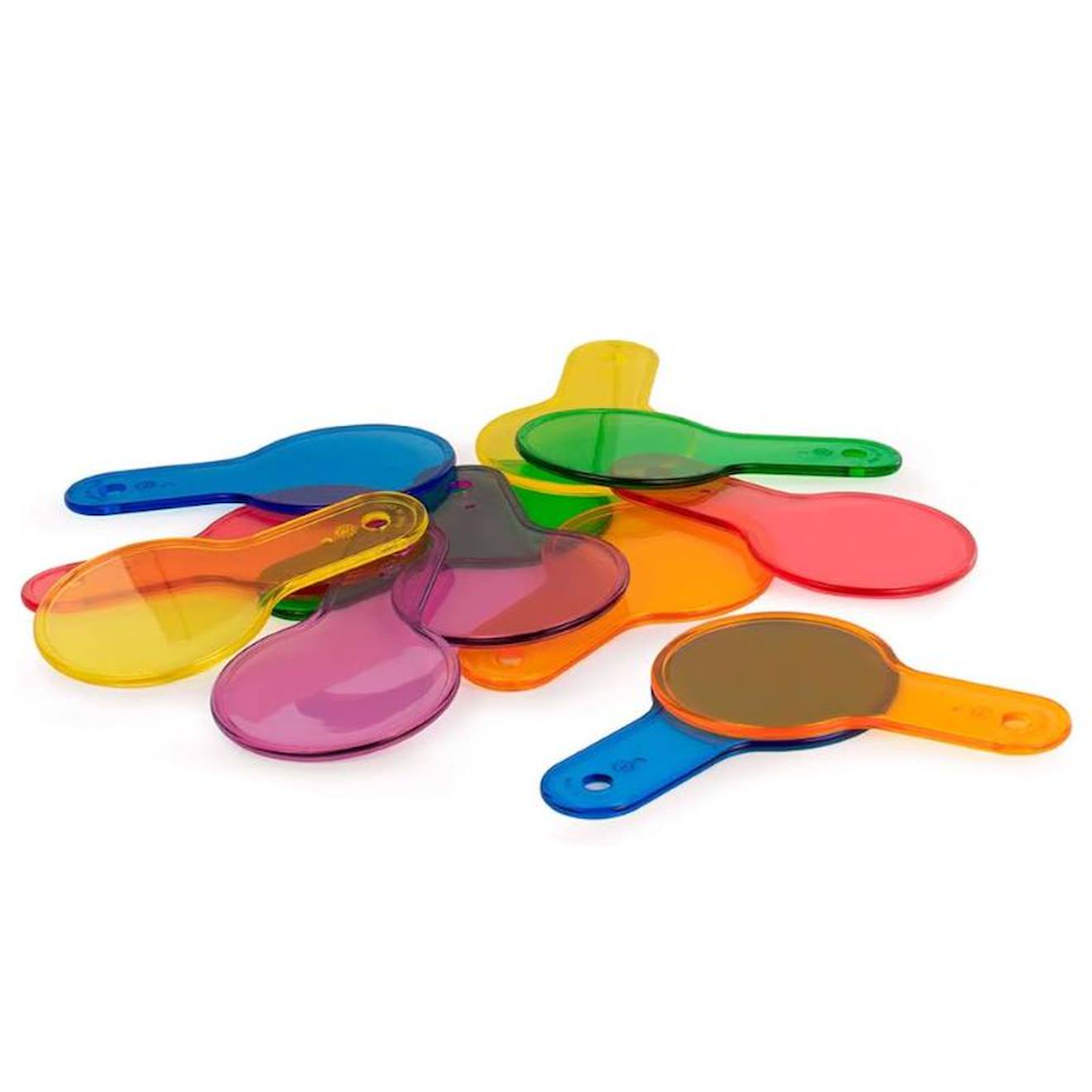Palettes De Couleurs Translucides Pour Table Lumineuse - Jouet Éducatif Pour Enfants Multicolore