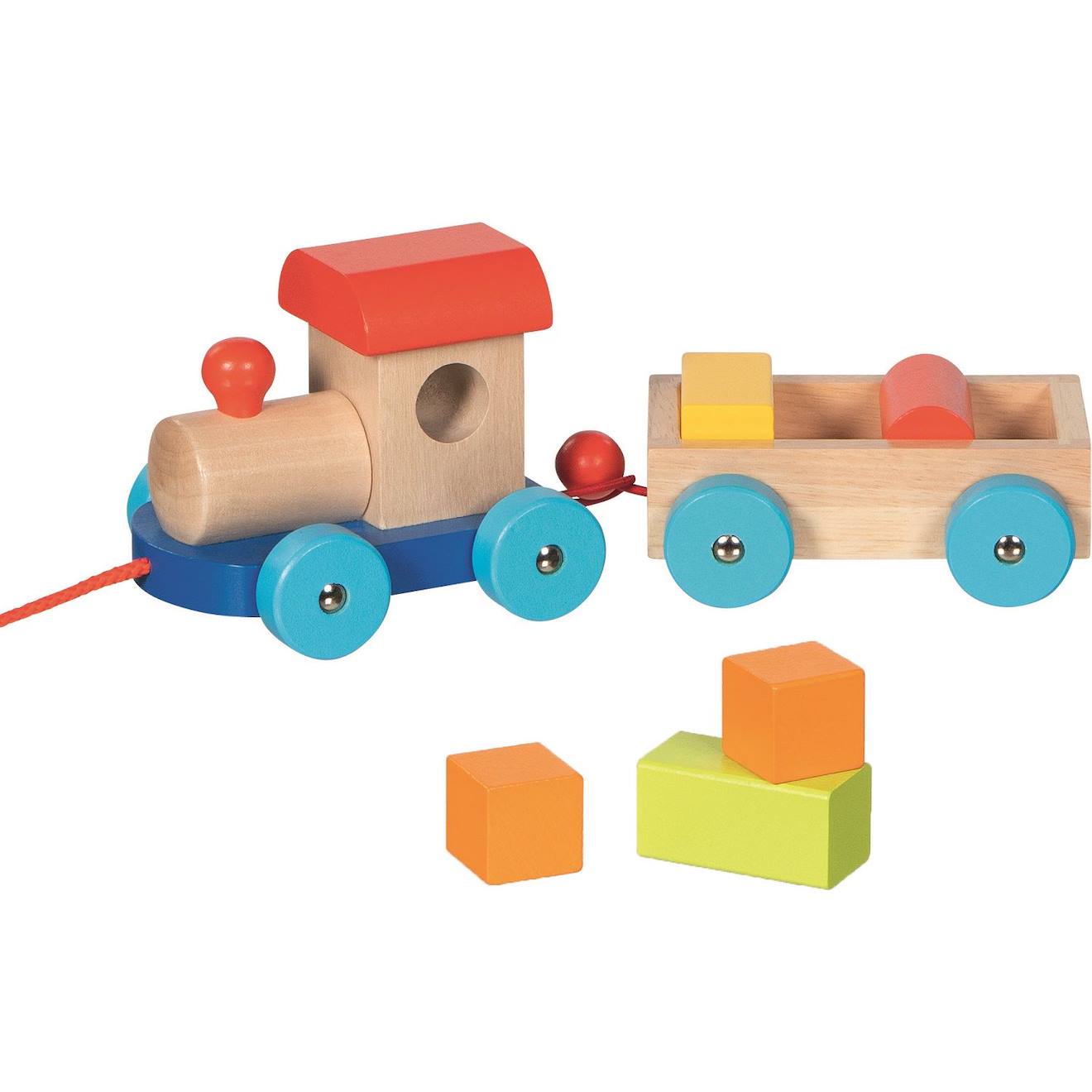 Train En Bois Marseille Beige