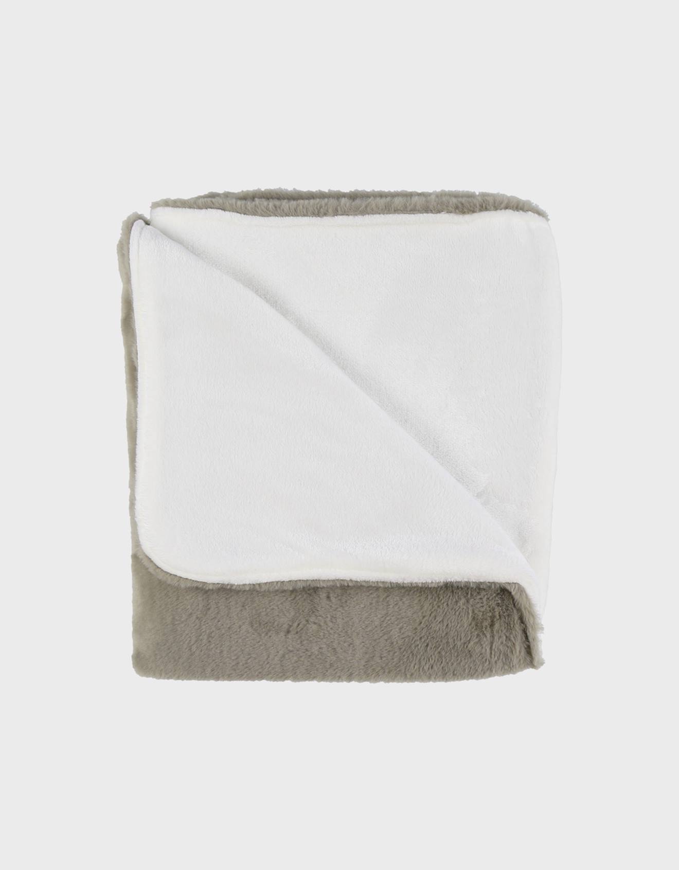 Couverture En Fausse Fourrure 140x200 Cm Vert