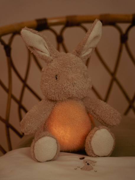 Little Dutch - Peluche musicale et lumineuse Lapin beige