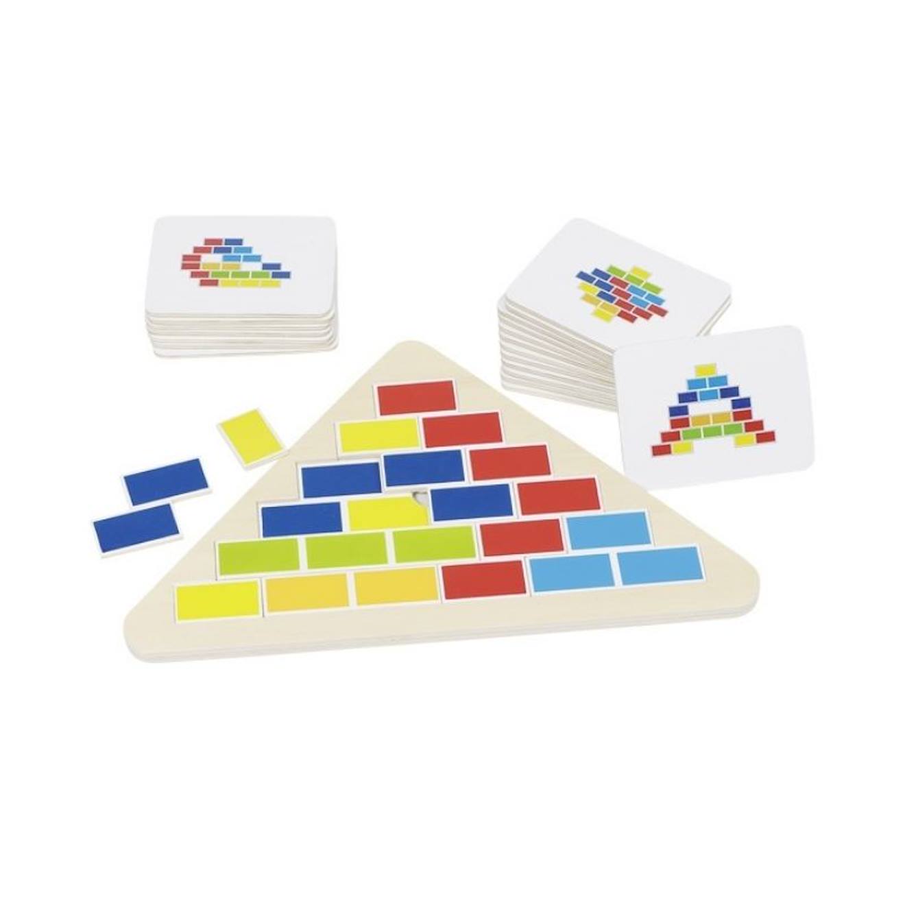 Puzzle Triangle Défis - Jouet Éducatif Pour Enfants Multicolore