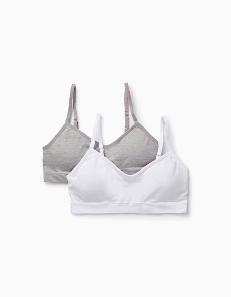 Fille-Pack 2 soutien-gorge avec coussin amovible