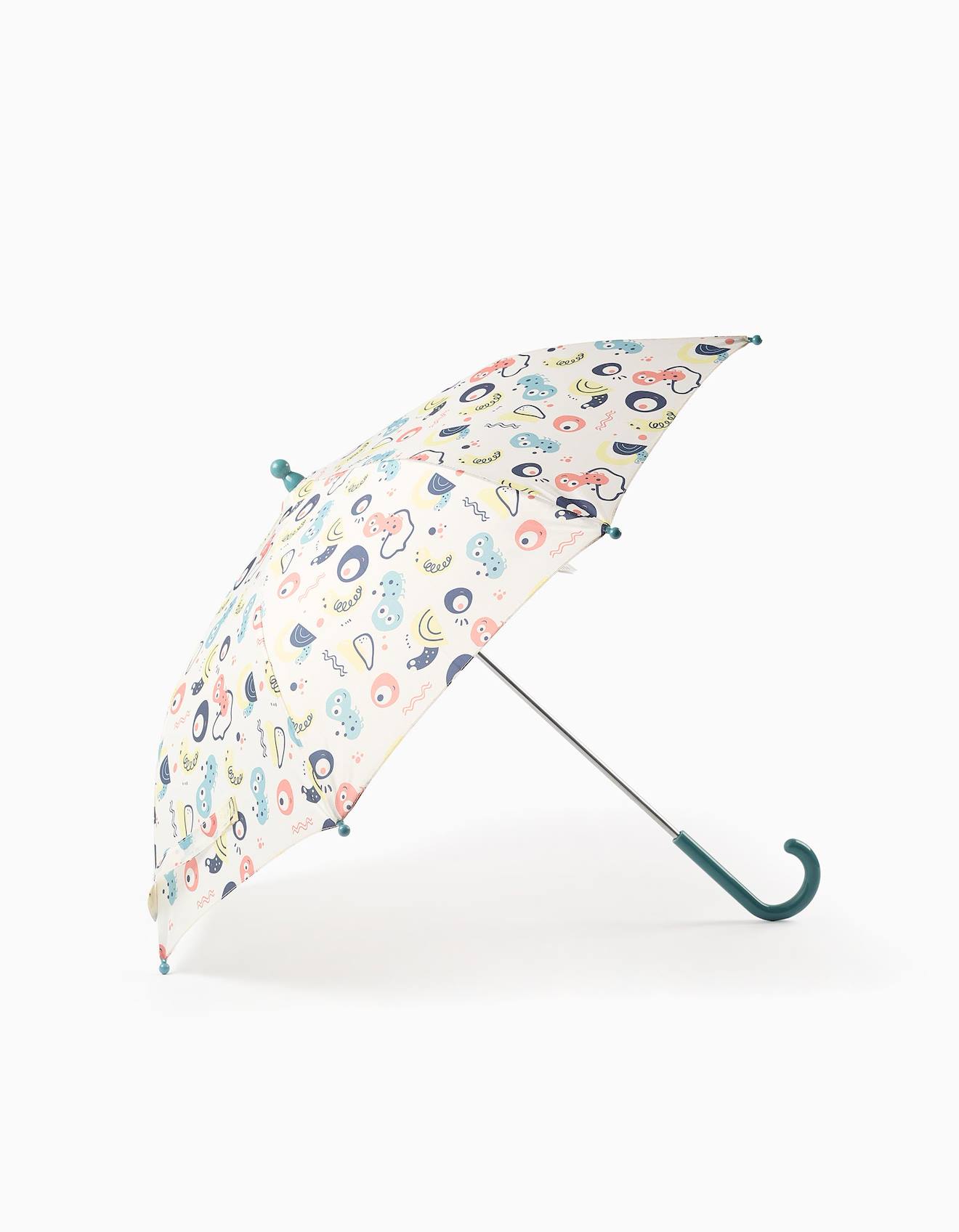 Parapluie Avec Motif De Petits Animaux Jaune
