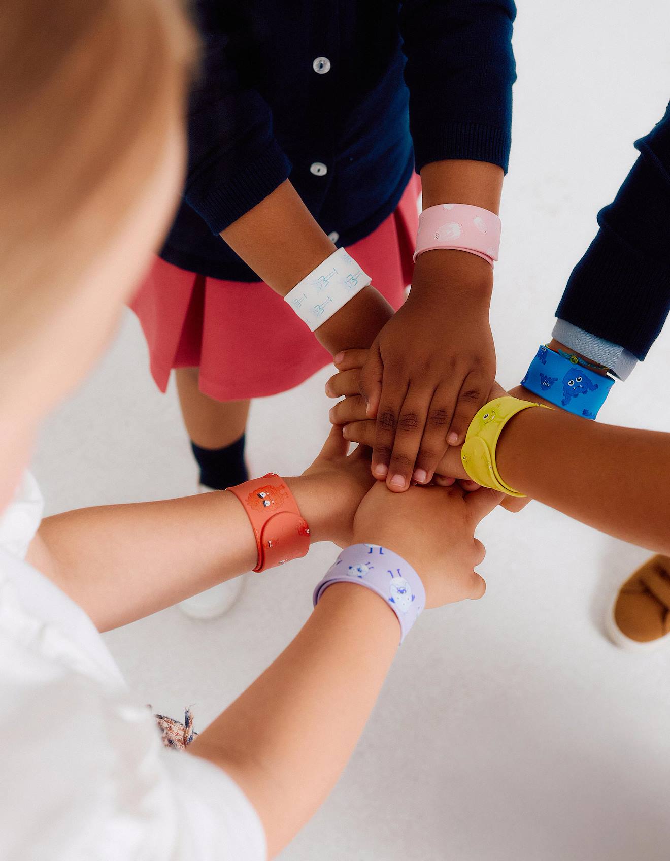 Lot De 6 Bracelets Slap & Strap Multicolore