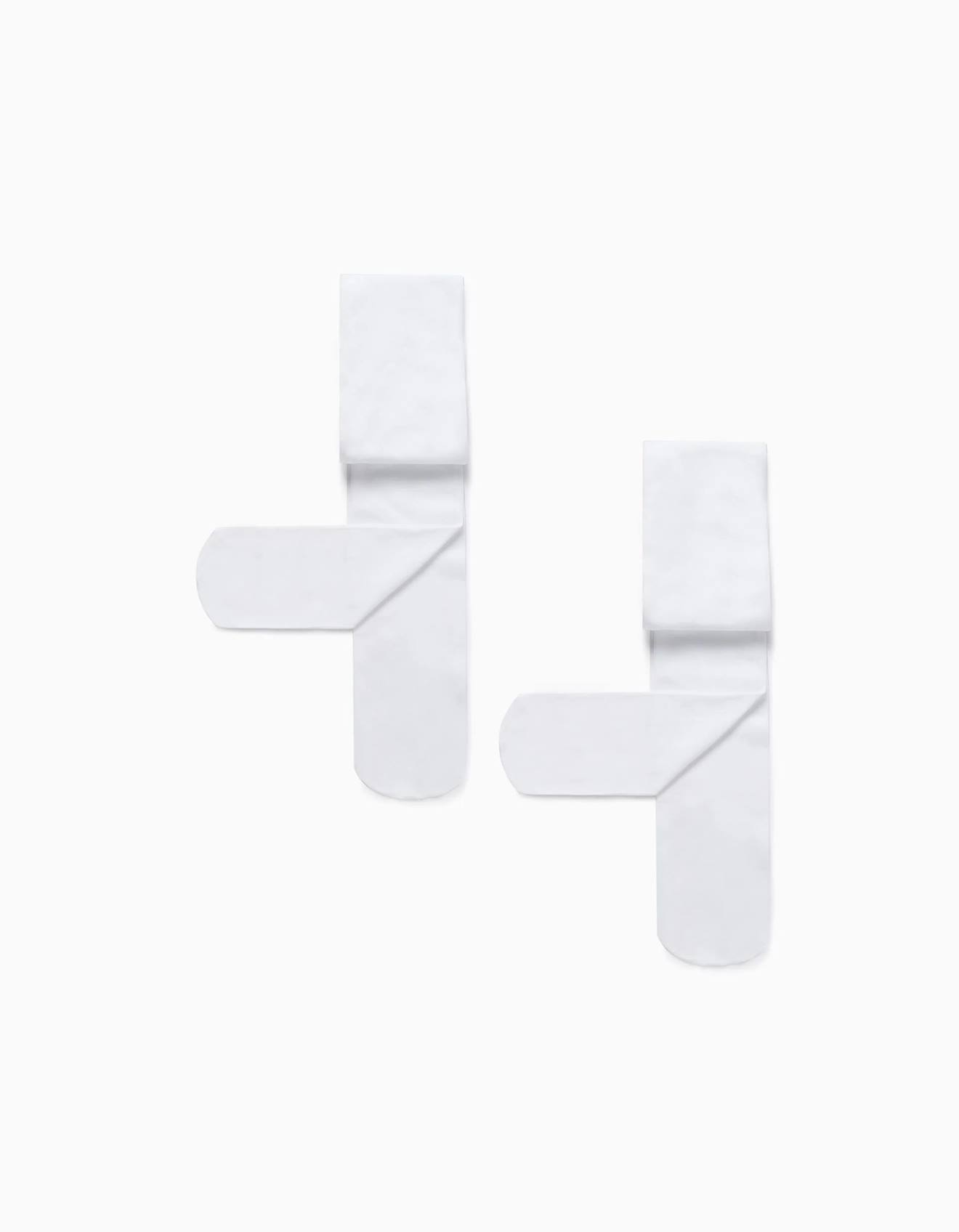 Lot De 2 Collants En Microfibre 40 Den Blanc 10 €