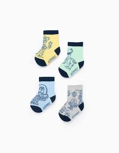 Pack 4 paires de chaussettes toy story  - vertbaudet enfant