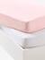 Lot de 2 draps-housses bébé en jersey extensible beige+blanc+bleu vert + blanc+gris + blanc+jaune curry+moutarde+rose pâle + blanc+vert sauge 14 - vertbaudet enfant 
