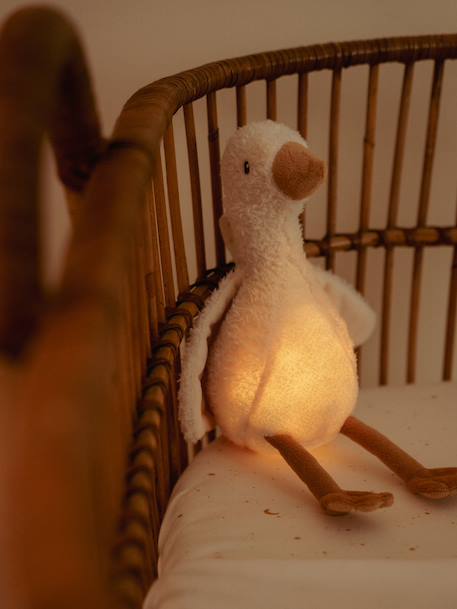 Little Dutch - Peluche musicale et lumineuse Oie blanc