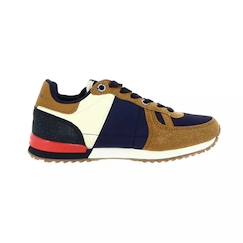 Chaussures-Chaussures garçon 23-38-Baskets cuir textile  enfant