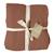 Parure de lit unie en coton, gaze de coton Blanc+Bleu horizon+Caramel+Chocolat+Lichen+Naturel+Terre cuite 17 - vertbaudet enfant 