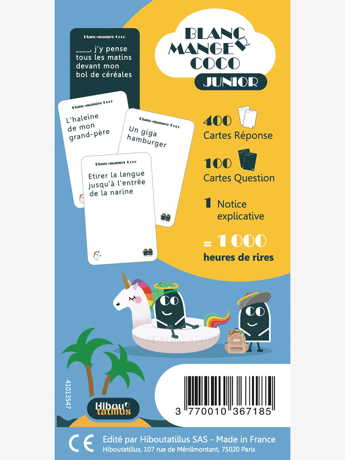 Promo Blanc Manger Coco Junior : La Maîtresse En Maillot De Bain chez Intermarché Hyper
