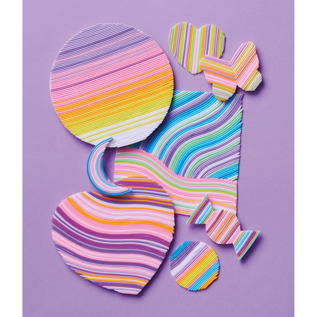 Décos En Scoubidous À Créer Multicolore