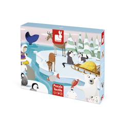 Jouet-Jeux éducatifs-Puzzle tactile la banquise 20 pièces