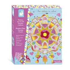 Jouet-Tableaux peinture arc-en-ciel mandala