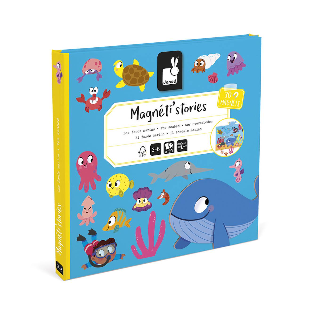Magneti'stories Les Fonds Marins Multicolore