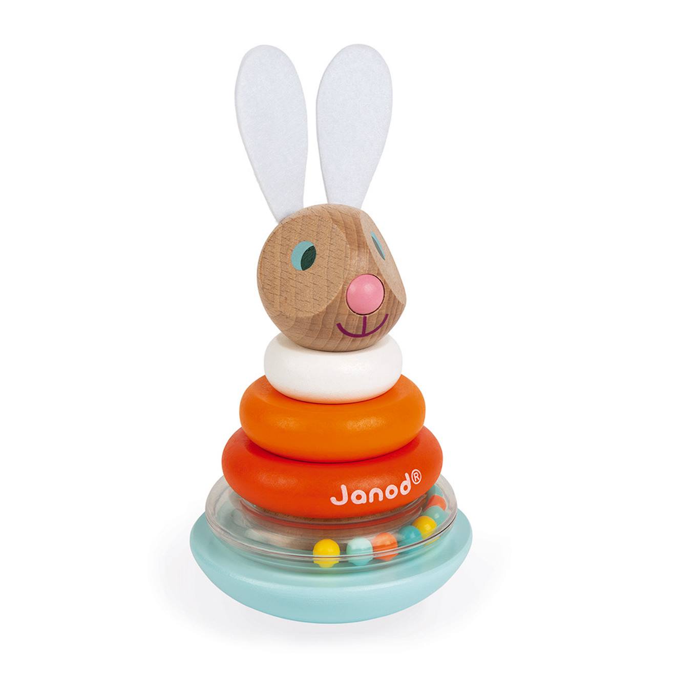 Empilable Culbuto Lapin Janod Multicolore