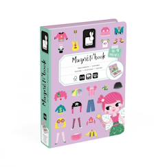 Jouet-Magnéti'book déguisements fille, 46 magnets
