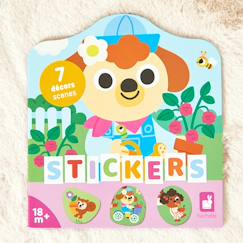 Jouet-Cahier de stickers le jardin