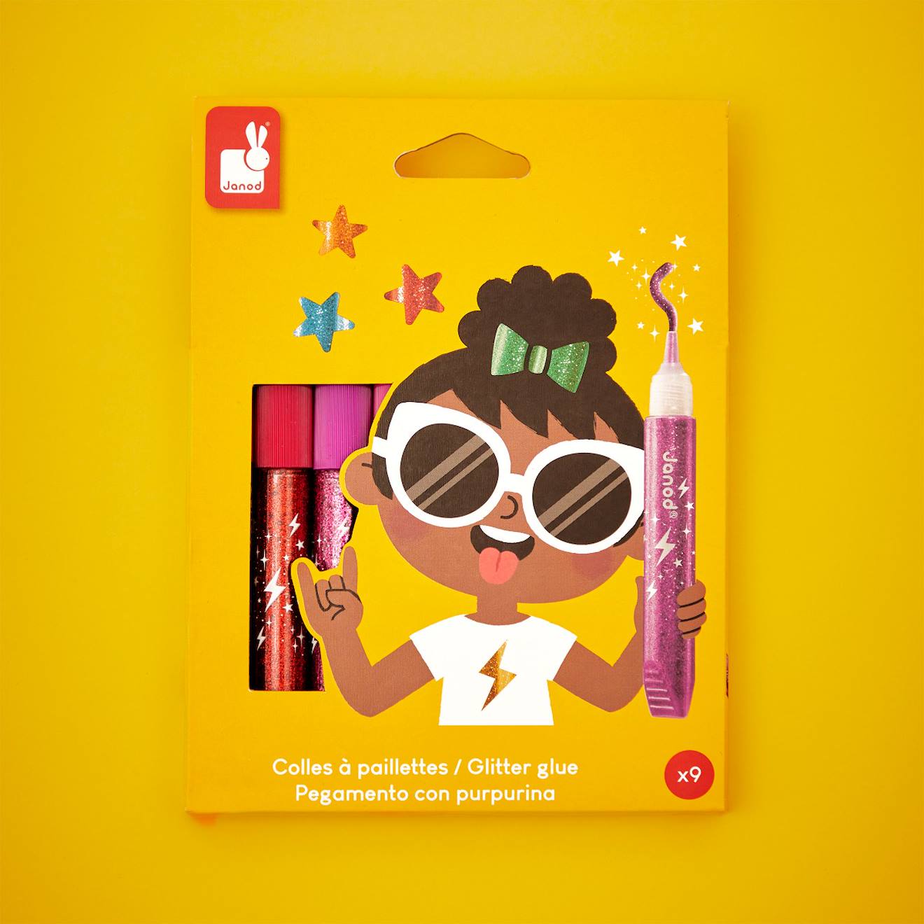Colle À Paillettes X9 - Colo Multicolore