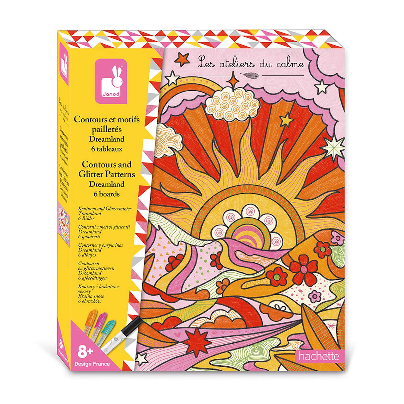 Contours Et Motifs Pailletes - Dreamland Multicolore