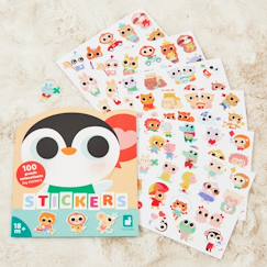 Jouet-100 stickers planches bébé animaux